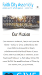 Mobile Screenshot of faithcitymc.com